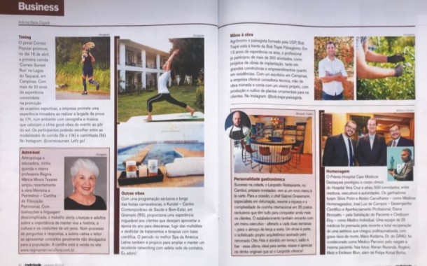 Notícia na revista Metrópole