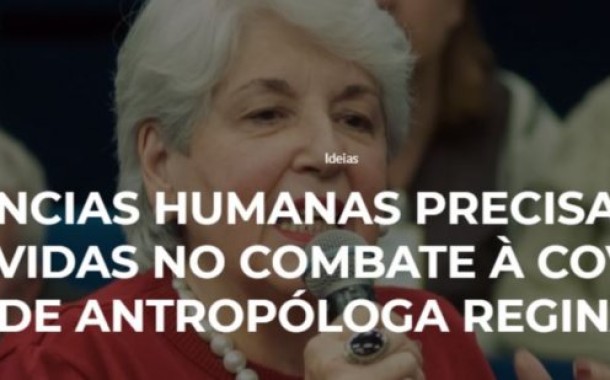 Notícia: Ciências Humanas Precisam ser Ouvidas no Combate à COVID-19