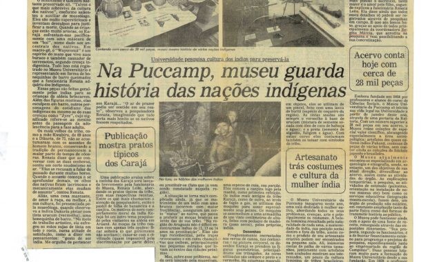 Na Puccamp, Museu Guarda História das Nações Indígenas