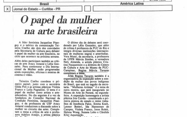 O Papel da Mulher na Arte Brasileira